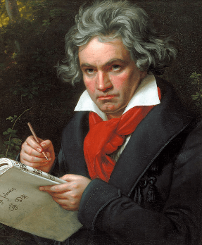 ベートーベン（1770〜1827 / ドイツの大作曲家）が楽譜の片隅に書き残した名言 [今週の防災格言300]